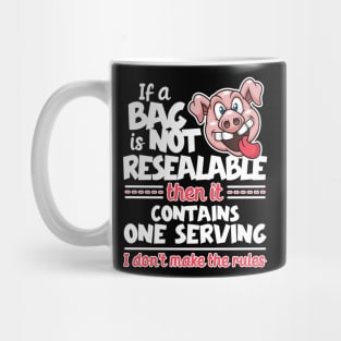 If a bag is not resealable then it contains one serving. I don't make the rules Mug